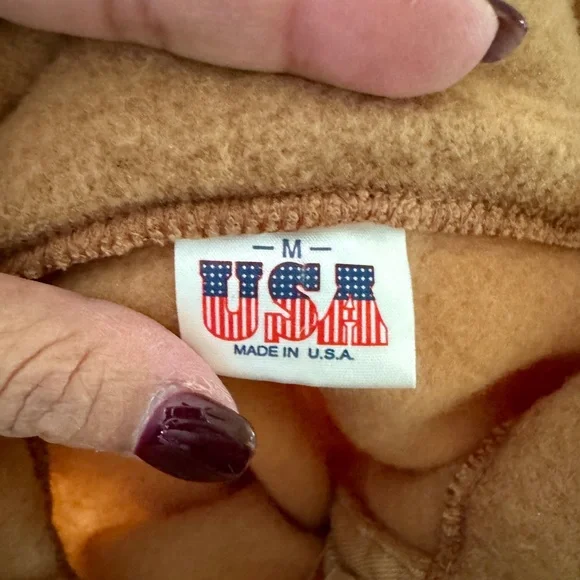 Men's Tan Colored San Francisco Pullover - Picture 5 of 6